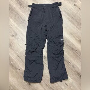 Boulder Gear Ski Snow Black Pants Waterproof Breathable Sz Large Hunting Winter
